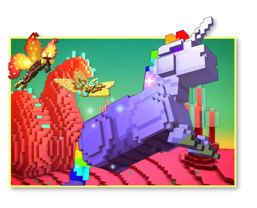 Build a purple unicorn in Trove
