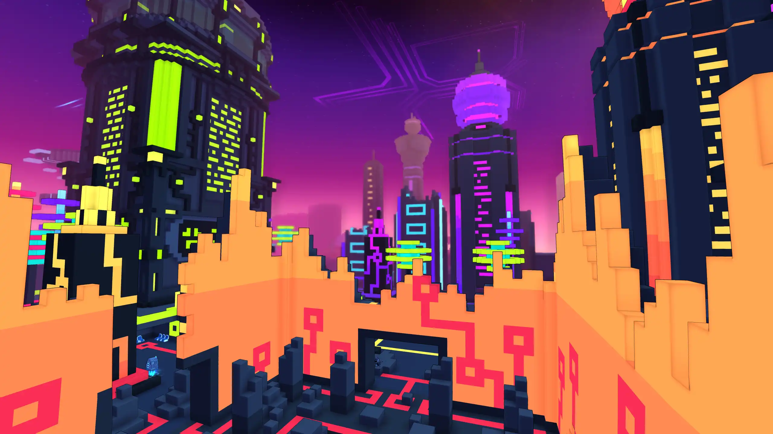 Neon City - Trove Biome